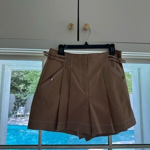 Veronica Beard Tan Women's Shorts